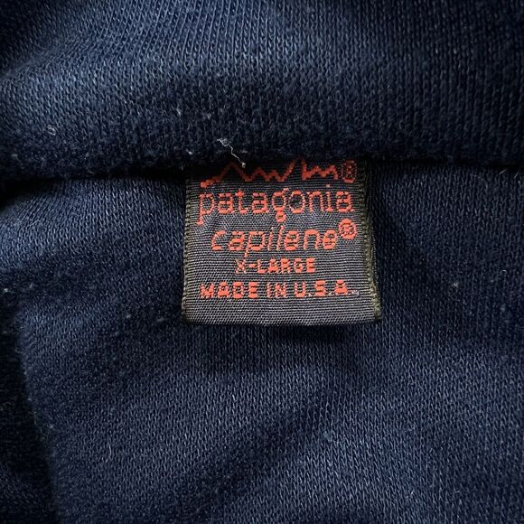 Vintage Patagonia Capilene Men's XL Slim Fit 1/4 Zip Lightweight Sweatshirt USA - Picture 3 of 12